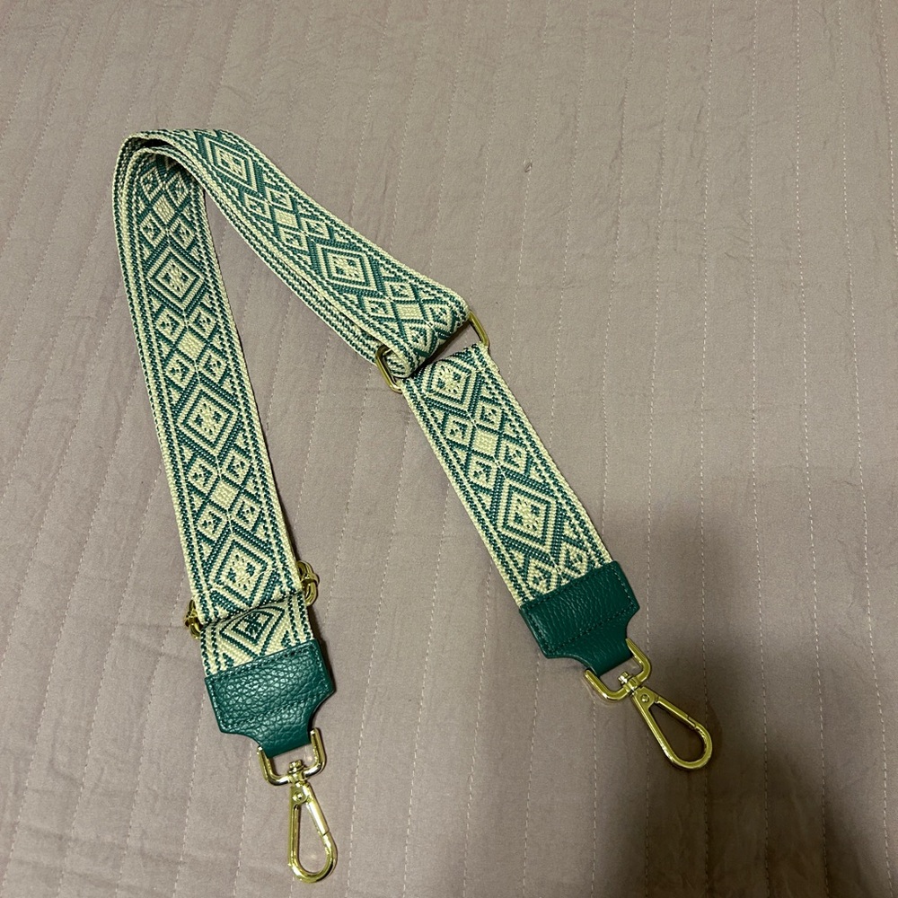 NWOT embroidered purse strap - Picture 1 of 5